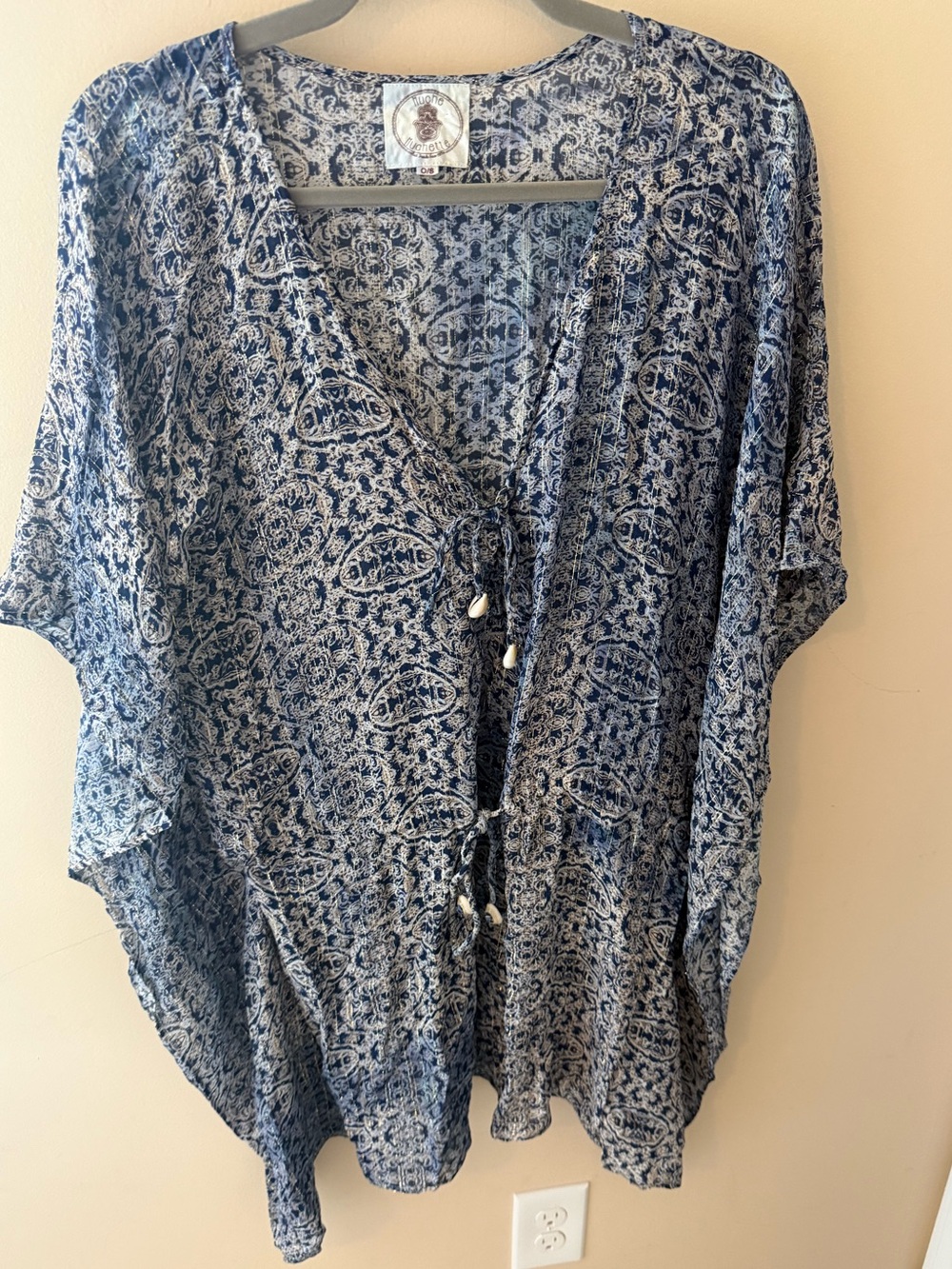 Muche et Muchette Gauze Metallic thread Tunic OS